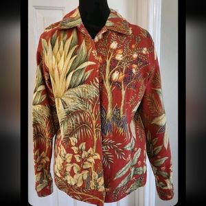 Coldwater Creek 100% Cotton Casual Jacket Size S